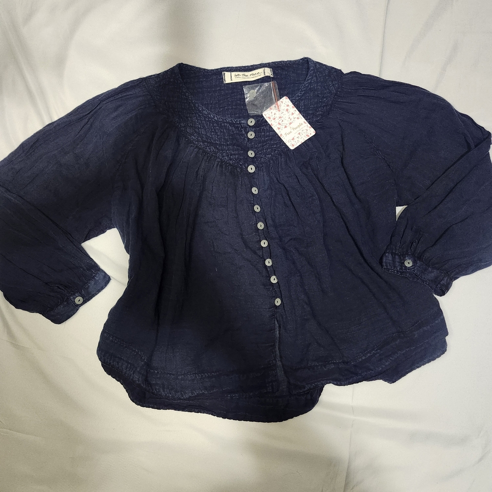 Free People Women Cool Meadow Button-down